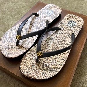 Tory Burch rubber flip flops